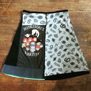 Harry Potter Upcycled T-shirt’s Skirt sz 6